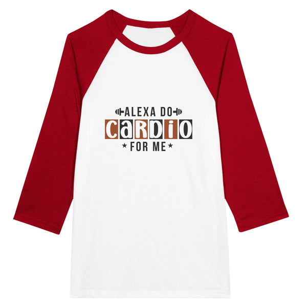 Alex Do Cardio - Heartfelt Declarations on Cotton - White and Red - T-shirts