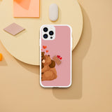 Bear Hugs Forever - Matching Couple Phone Cases - iPhone 12 Pro Female Teddy Bear - Tech Accessories