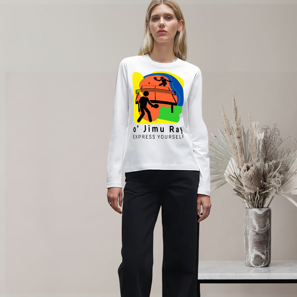 Ping Pong Passion Women's Tee - - Long Sleeve T-shirts