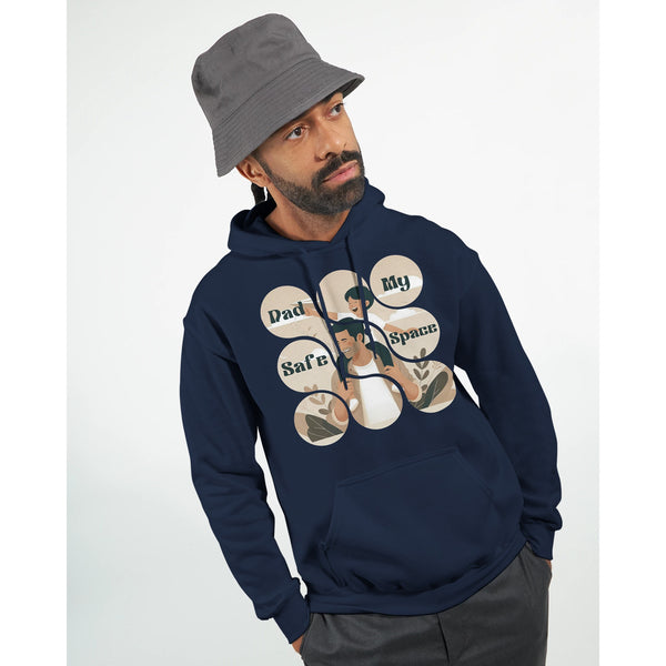 Cherished Adventures - Celebrating Dad’s Love - Navy - Hoodies