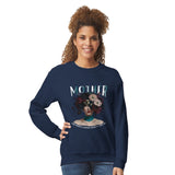 Motherly Love - Where Daughters Blossom - Navy - Sweatshirts