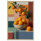 Gift Vibrance – Citrus Still Life Framed Canvas - - Canvas