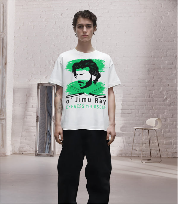 Heritage Cuts - Men's Organic Cotton Boxy Tee - - T-shirts