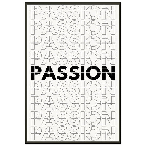 Passionate Repetition - Art That Inspires - 60x90 cm 24x36″ - Metal Framed Posters