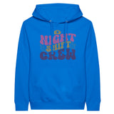 Night Shift Hero - Premium Unisex Pullover Hoodie - Royal - Print Material