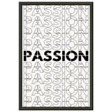 Passionate Repetition - Art That Inspires - 30x45 cm 12x18″ - Metal Framed Posters