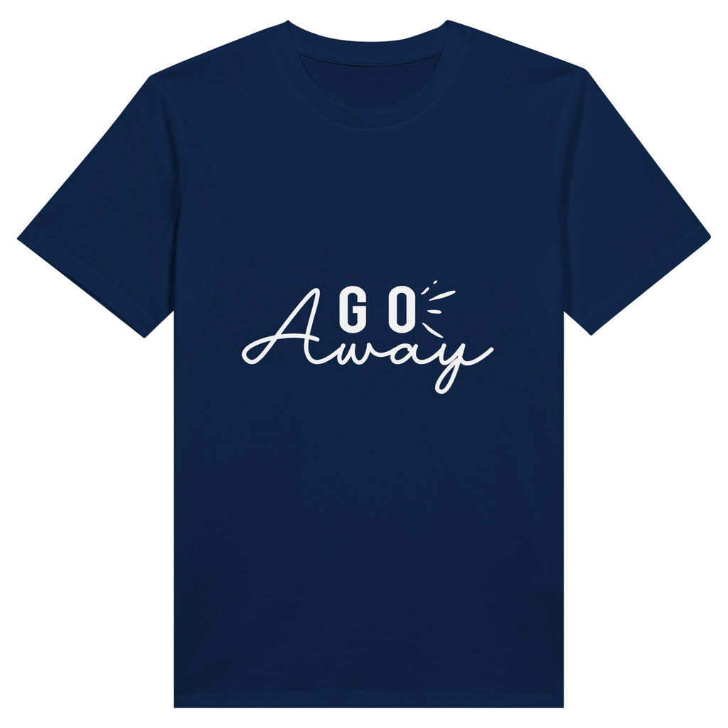 Send Negative Vibes Packing Tee - Navy - Print Material