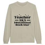 Teacher - Shaping Minds, Rocking Worlds - Sand - Sweatshirt