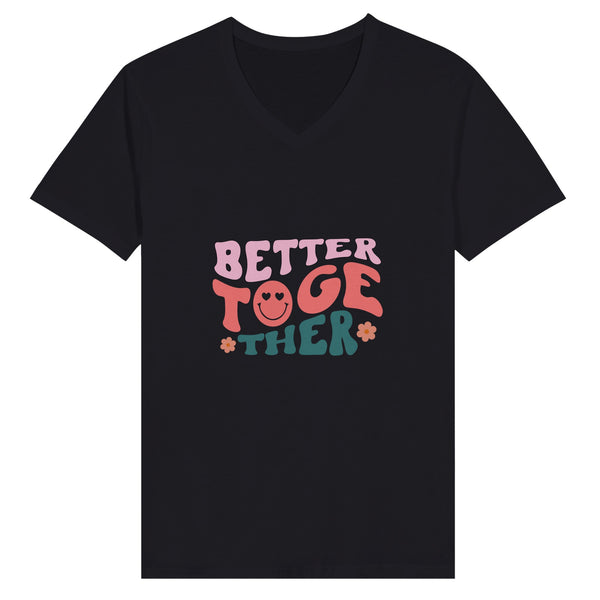 United We Stand - Better Together Typography - Dark Gray - T-shirts