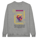 Divine Doggo - Cynophilia's Colorful Charm - Ash - Unisex Sweatshirts