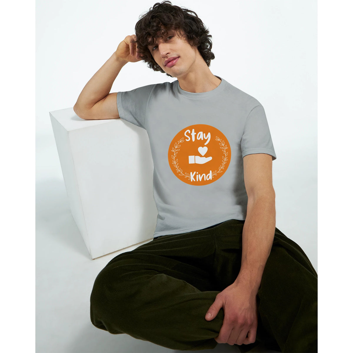 Hearts in Hands - Spread Kindness with Style - Ash - T-shirts