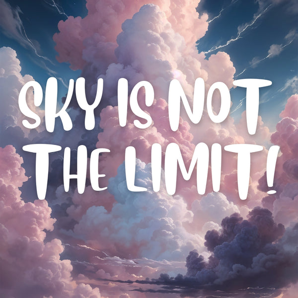 Limitless Dreams in the Sky - 24x36 - Framed Posters