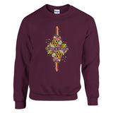 The Inspiration of a Lifetime - Dad, You Taught Me to Dream - Maroon - Sweatshirts