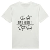 Hustle and Soul – She Got Tee - White - T-Shirts