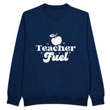 Inspiration Unleashed - Tap into 'TEACHER Fuel' Power - Navy - Sweatshirt