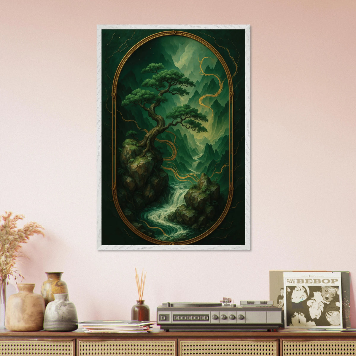 Whispers of Nature – Wooden Framed Poster Gift - - Wooden Framed Posters