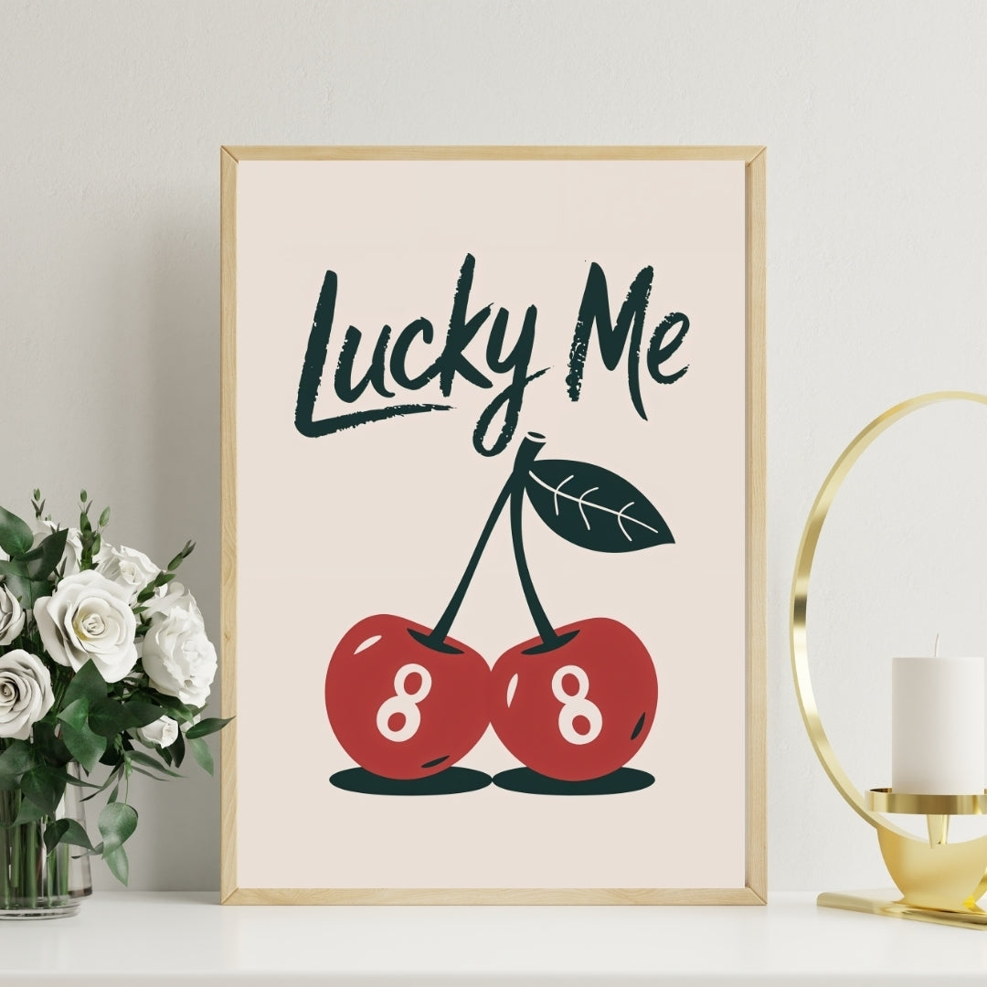 Double Eight - Double Luck - 16x24 - Framed Posters