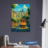 Gift City Memories – Metal Framed San Francisco Poster - - Metal Framed Posters