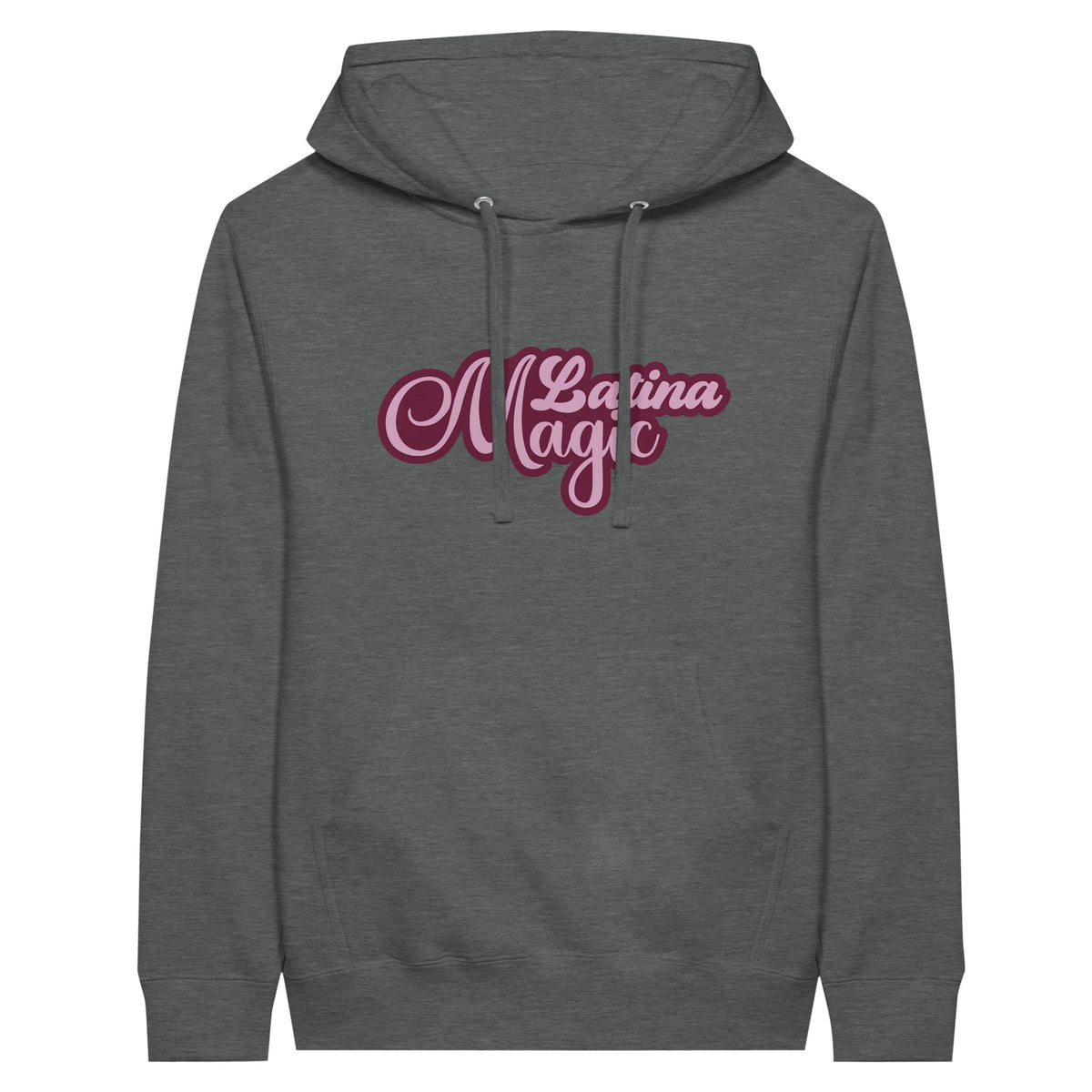 Latina Magic - Magie Latine Unisex Pullover Hoodie - Graphite Heather - Print Material