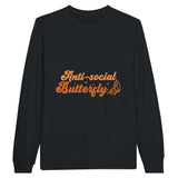 Embrace Your Inner Contradictions - Anti-social Butterfly - Black - Sweatshirts