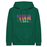 Heartfelt Tribute - Peace, Love, Nursing Unisex Hoodie - Heather Kelly - Print Material