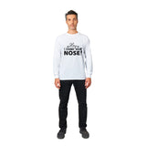 Nosey Nostalgia - Find Memories in Fabric - - Sweatshirt