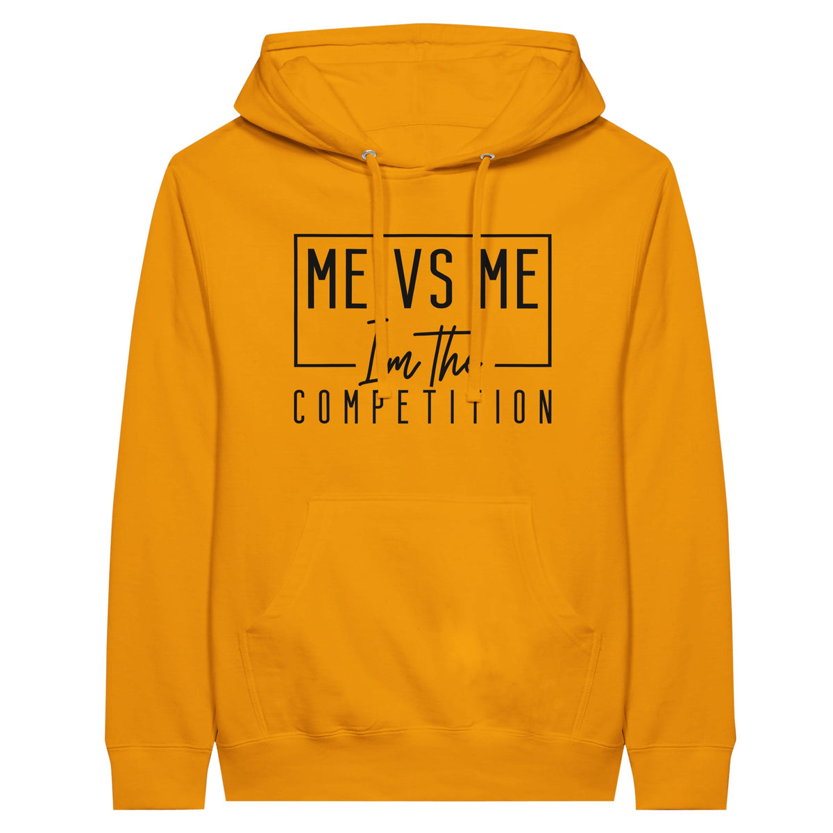 Me vs Me - The Ultimate Challenge Hoodie - Gold M - Hoodies