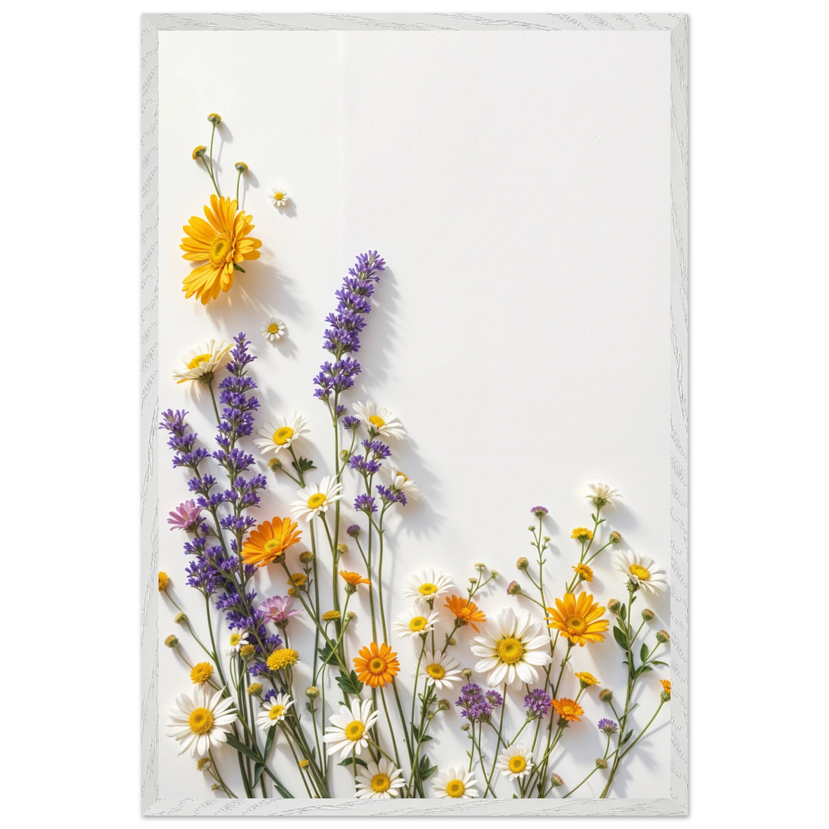 Bloom with Grace – Framed Poster for Nature Lovers - - Wooden Framed Posters