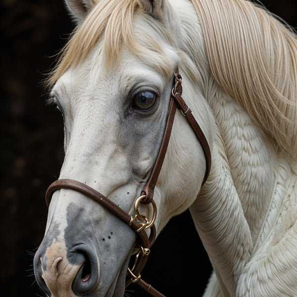 Majestic White Stallion - - Framed Posters