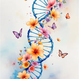 Nature's DNA - Blooms and Life - 16x24 - Framed Posters