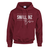 Small Biz Babe - Empowering Style, Empowering Memories - Garnet - Hoodies