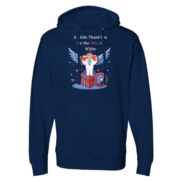 For the Hero in You – Honoring Doctors with Love - Classic Navy - Hoodies