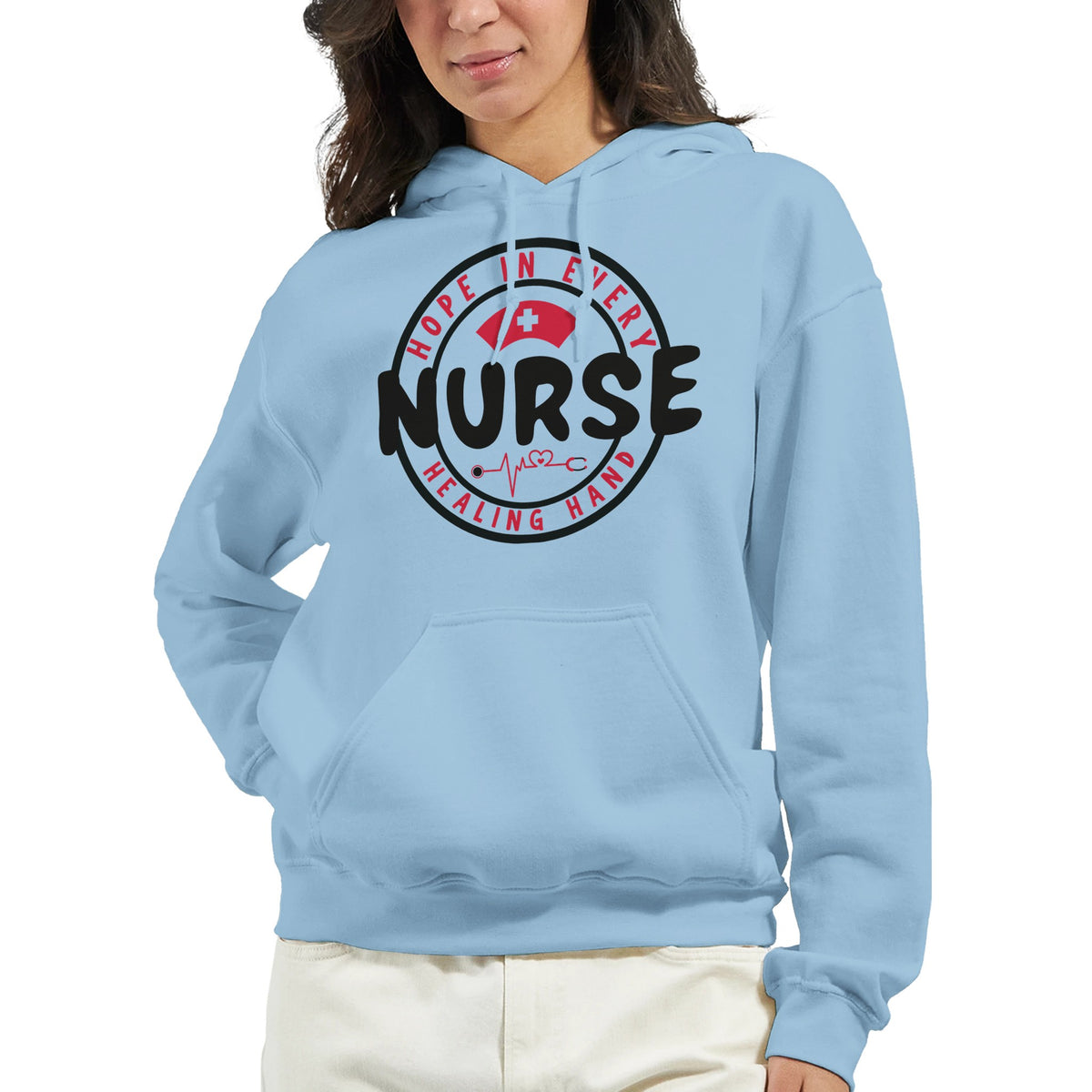 Heartfelt Healing - Nurse Appreciation Pullover - - Hoodies