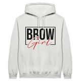 BROWN Girl - Heritage Hues, Timeless Memories - White - Hoodies