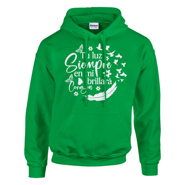 Shine Bright - Your Hoodie of Eternal Light - Irish Green - Hoodies