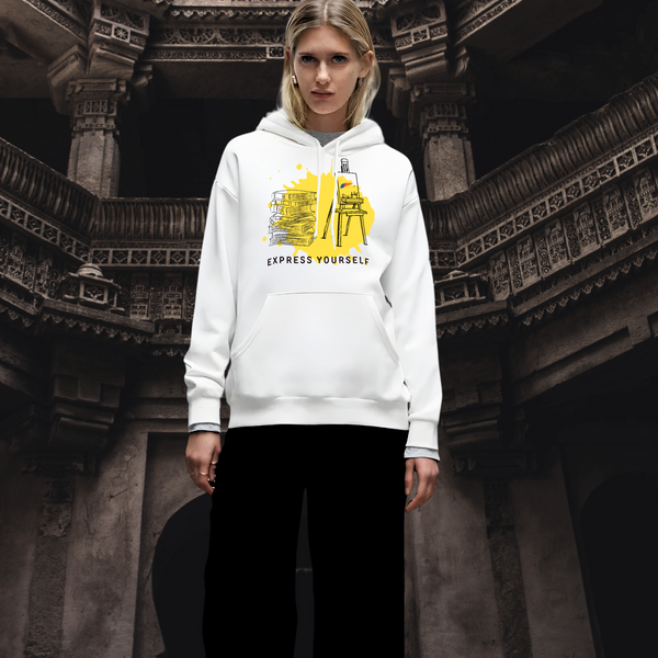 Artistic Essence Hoodie - Express Yourself - - Hoodies