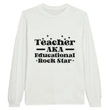 Teacher - Shaping Minds, Rocking Worlds - White - Sweatshirt