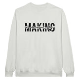 Ride the Waves - Dive into Making Waves - White - Sweatshirt