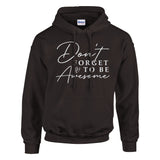 on't Forget to Shine - Inspirational Apparel - Dark Chocolate - Hoodies