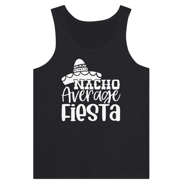 NACHO Average Fiesta - Elevate Your Celebration Style! - Black - Print Material