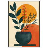 Botanical Harmony – Metal Framed Poster Gift - Default Title - Metal Framed Posters