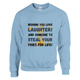 Laughter & Love - The Perfect Recipe Sweatshirt - Light Blue - Sweatshirts