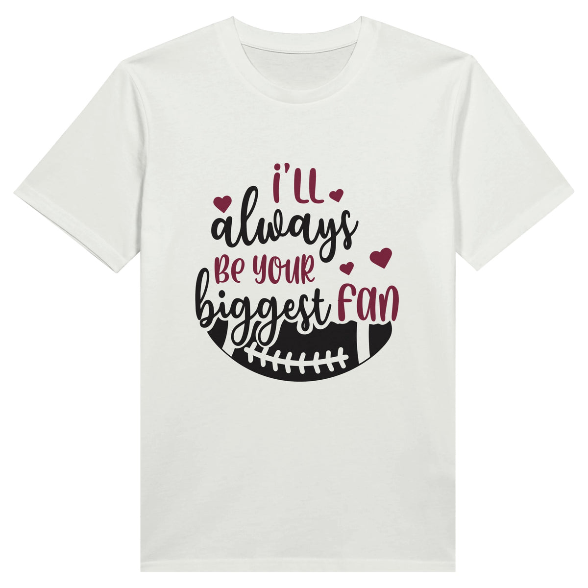 Fan for Lif - I'll Always Cheer You On Tee - White - Crewneck T-shirts