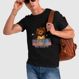 Wild Compassion - Vegan Lion Graphic Tee - - Print Material