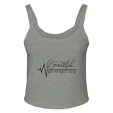 Embrace Life's Beauty - Save Lives in Style! - Athletic Heather - Tank Tops