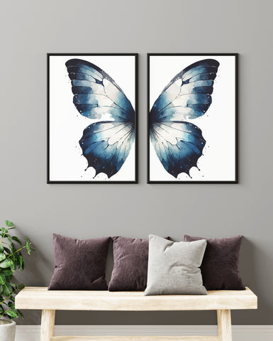 Image of Ethereal Blue Metamorphosis