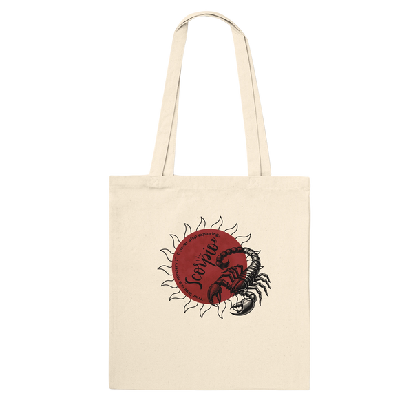 Astrological Premium Tote Bag for Star Sign Lovers - Scorpio - Tote Bags