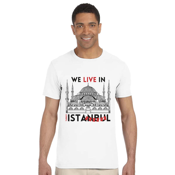 Timeless Istanbul - We Live In Turkey - - T-Shirts