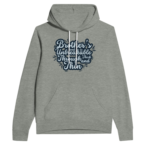 Unbreakable Brotherly Bond Hoodie - Athletic Heather - Hoodies