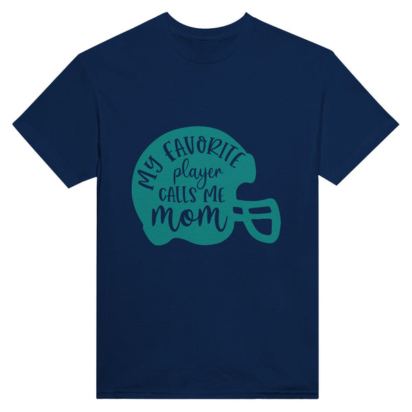 Proud Mom - 'Favorite Player' Tee - Navy - Print Material